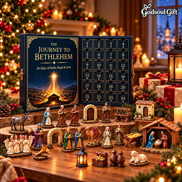 2026 Journey to Bethlehem Nativity Advent Calendar – 24 Figurines