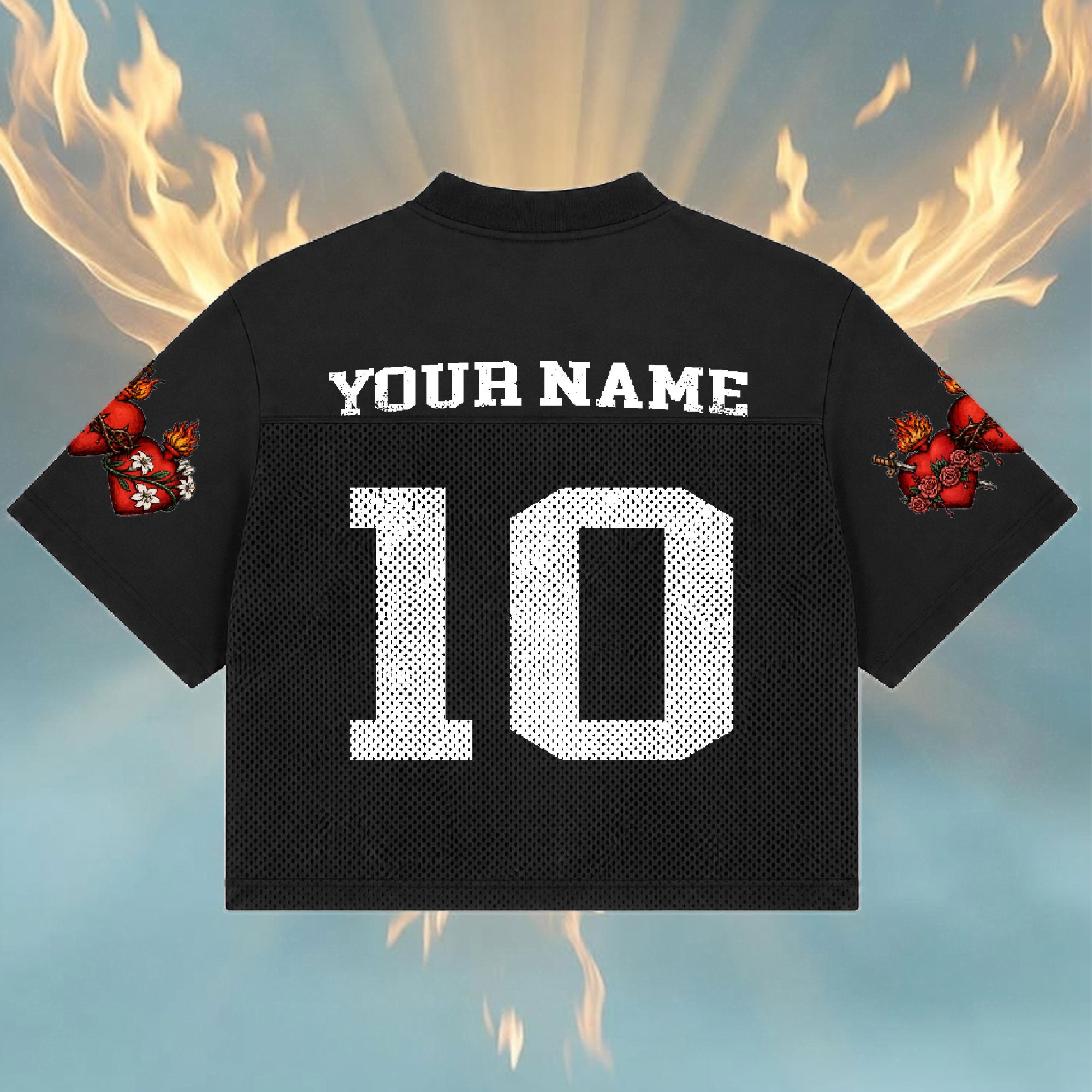 Personalized Holy Family Mesh Jersey, Custom Name and Number Catholic Apparel