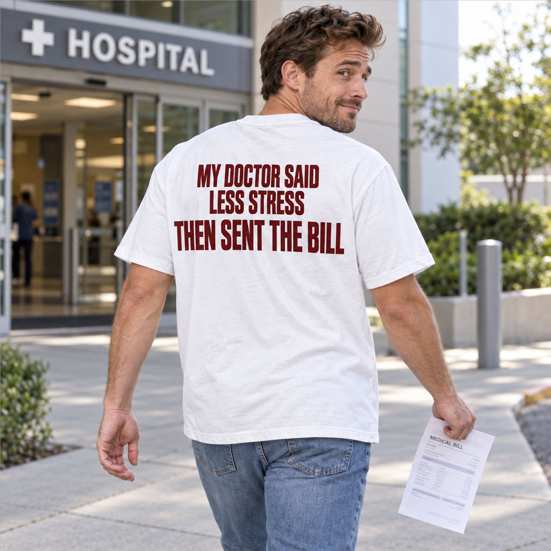 MY DOCTOR SAID LESS STRESS