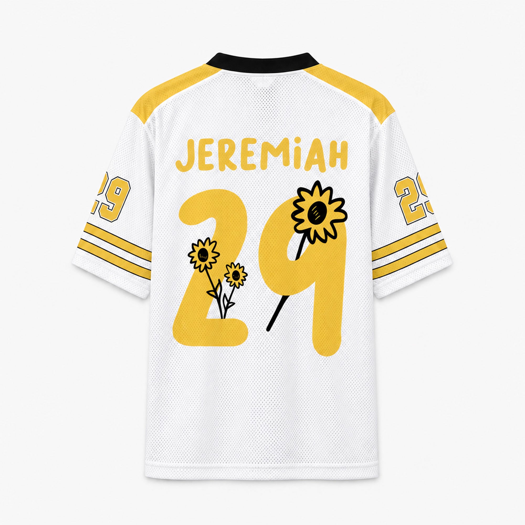 God’s Plan Jeremiah 29:11 Mesh Jersey, Christian Faith Apparel